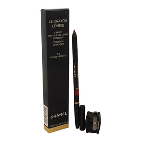 chanel le crayon levres rouge profond